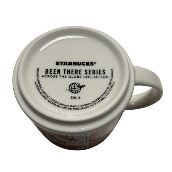 2018 Starbucks Been There Series Arizona Grand Canyon 14 Oz Coffee Mug orange - Picture 2 of 4